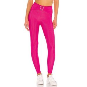 Beach Riot Pink Heart Knot Legging